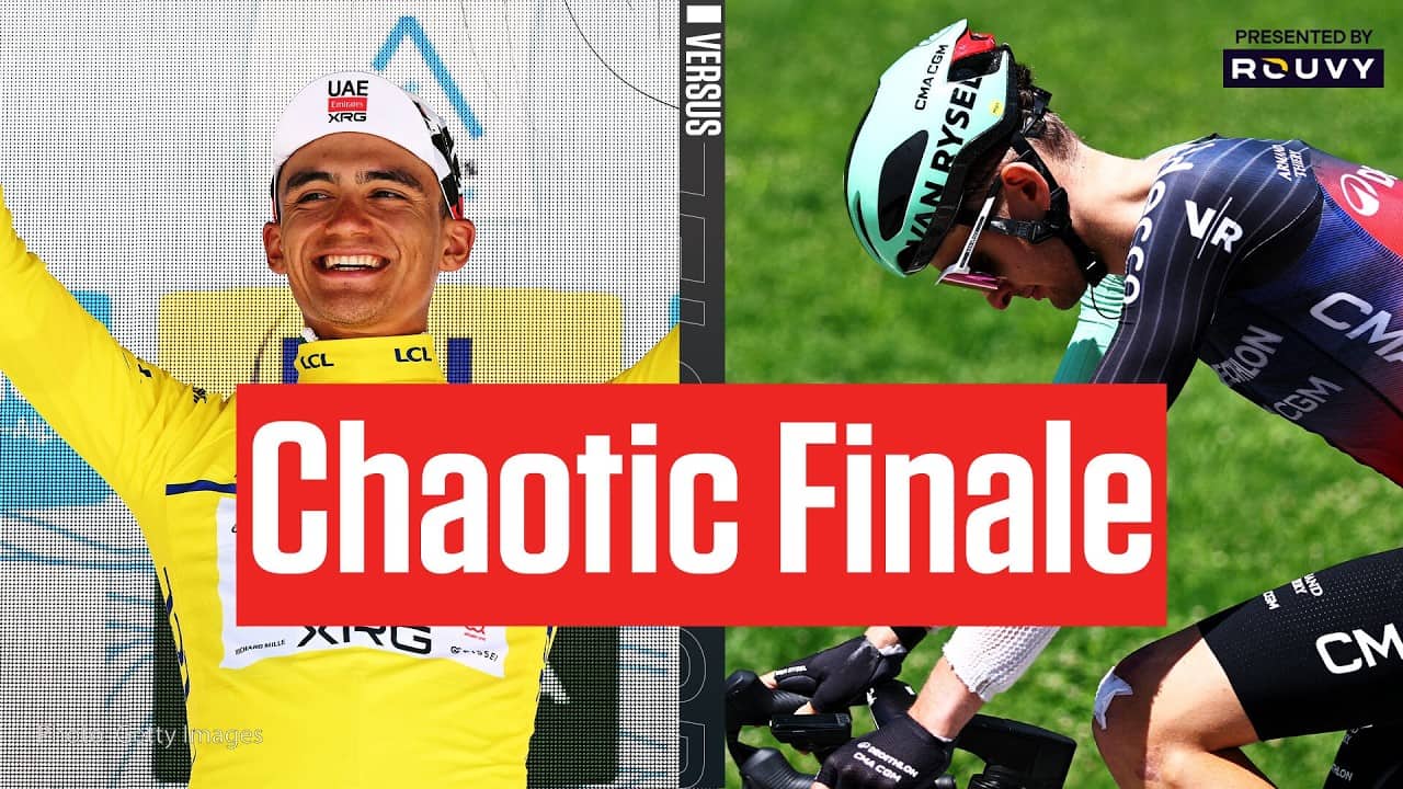 A Moment Of Silence For Chaotic Final Tour Auvergne-Rhône-Alpes 2026 Stage 8