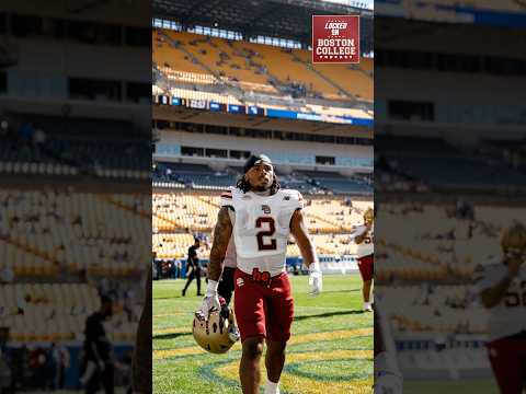 POTENTIAL: Boston College running back Turbo Richard ended the year STRONG with two huge games