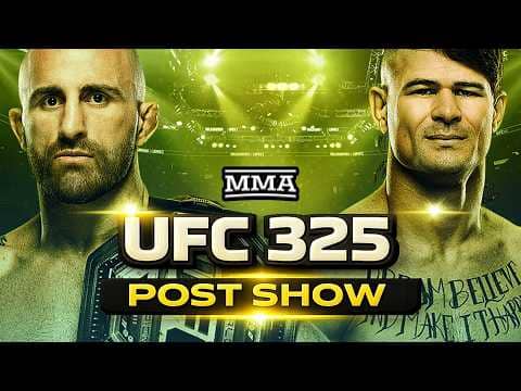 UFC 325 Results & Reaction | Alexander Volkanovski Delivers LOPSIDED Win vs. Diego Lopes In Rematch