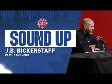 Post-Game Press Conference: J.B. Bickerstaff | Pistons vs. Knicks | 02.06.26 #nba #pistons