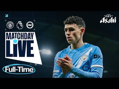CITY HELD BY BRIGHTON | Man City 1-1 Brighton | Premier League