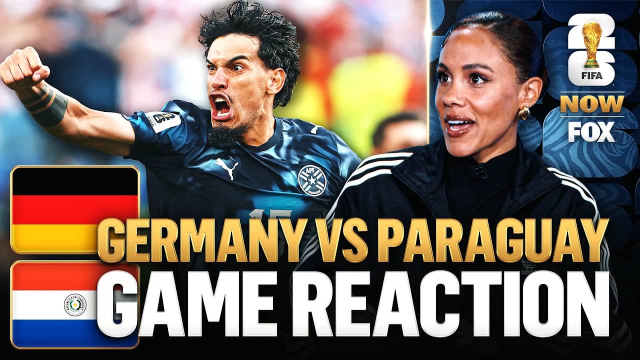 PARAGUAY WINS IN PENALTIES 🚨Instant Reaction to Paraguay's HUGE UPSET win over Germany ⚽️