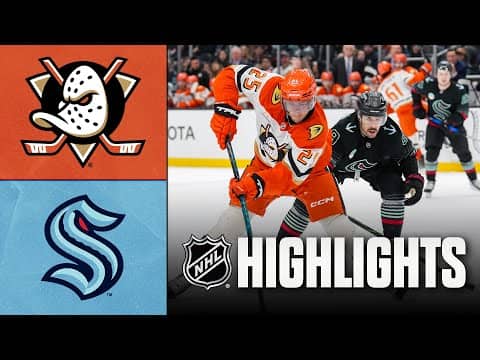Ducks vs. Kraken | NHL Highlights | January 23, 2026