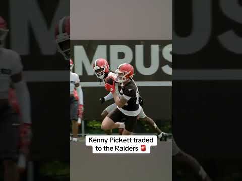Breaking: The Browns are sending QB Kenny Pickett to the Raiders (via browns/TT)