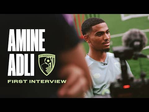 The First Interview: Amine Adli's first time speaking to AFCBTV on his move to the Premier League