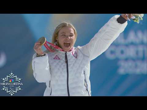 Oksana Masters and Kendall Gretsch receive USA's first medals in Milan | Winter Paralympics