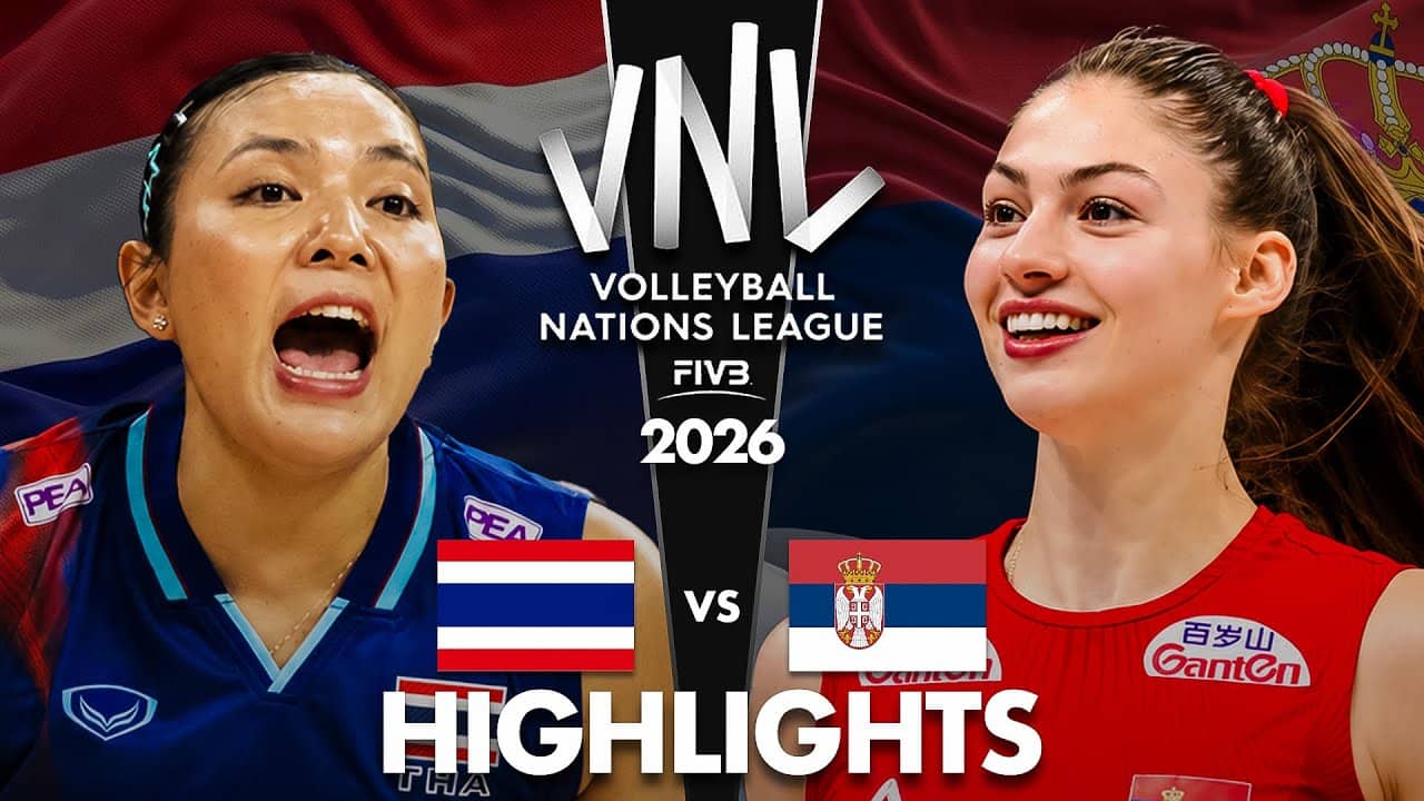Thailand 🇹🇭 vs Serbia 🇷🇸 | Highlights | Women's VNL 2026