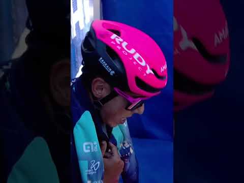 Afonso Eulalio is a fighter 💪 The Portuguese man takes the pink jersey into the second week 👏