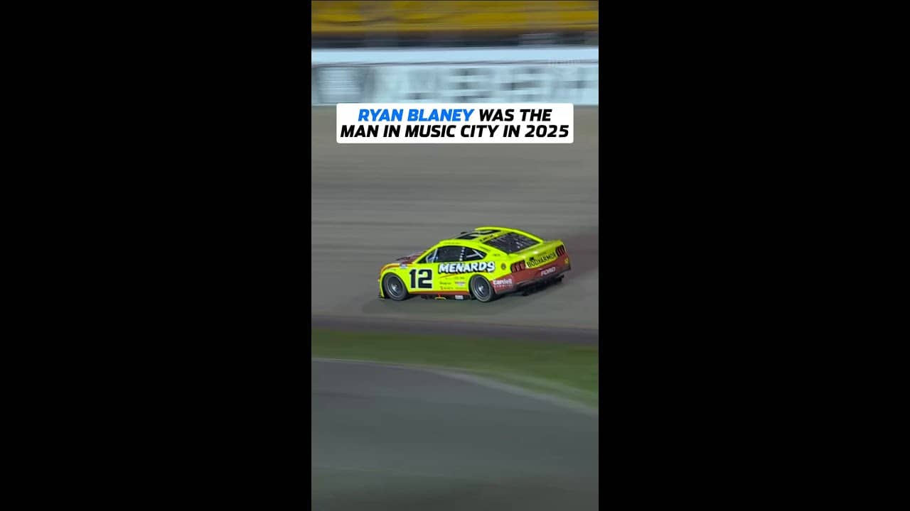 Ryan Blaney Wins the Nashville in 2025
