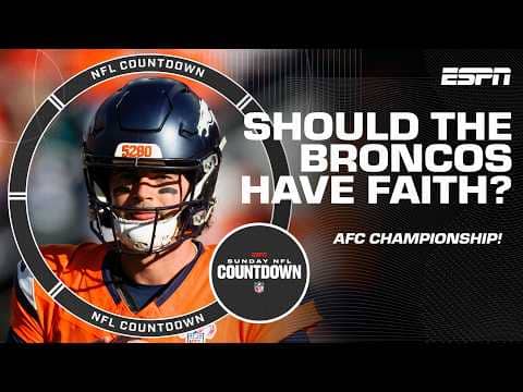 Denver is 'STIDDY CITY!' 🐴 Why Sean Payton is SO confident w/ Jarrett Stidham at QB | NFL Countdown