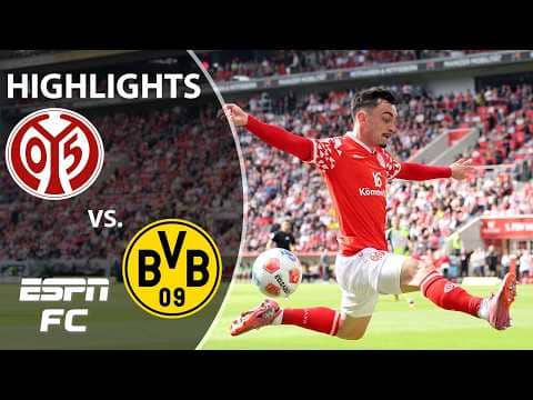 Mainz vs. Borussia Dortmund | Bundesliga Highlights | ESPN FC