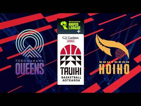 LIVE - Tokomanawa Queens v Southern Hoiho | Tauihi Basketball Aotearoa 2025