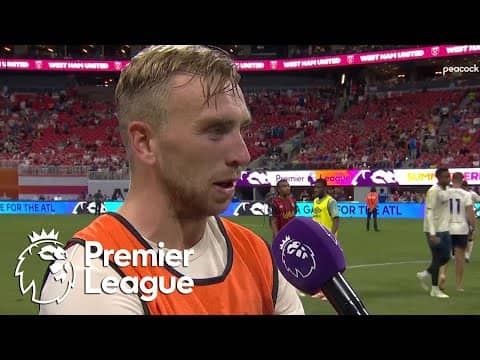 Jarrod Bowen proud of West Ham's 'togetherness' in win | Premier League Summer Series | NBC Sports