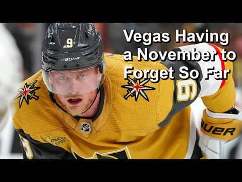 What's Wrong With the Golden Knights?