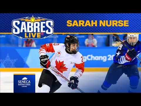 Olympian Sarah Nurse Talks Playing For Team Canada Ahead Of 2025 Rivalry Series | Buffalo Sabres