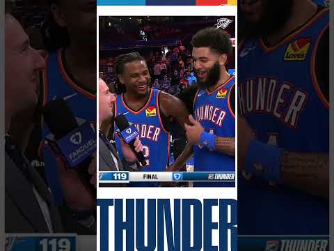 Energy on both ends on home court 🤝 | Kenrich checks in with Nick Gallo following tonight’s win 🎤