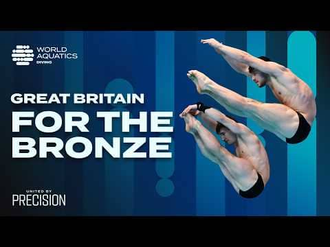 Laugher and Anthony all the way to the 🥉🇬🇧 | Diving World Cup 2026 Montreal | Men's 3m Synchronised