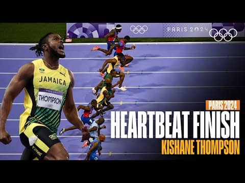 Heartbreak Finish: Kishane Thompson’s 100m Silver in Paris 2024