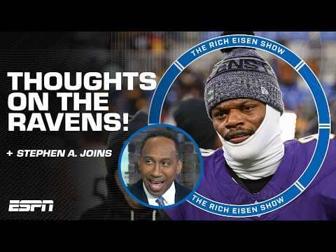 Stephen A. is DISAPPOINTED in the Ravens 🗣️ 'The Texans are coming!’ | The Rich Eisen Show