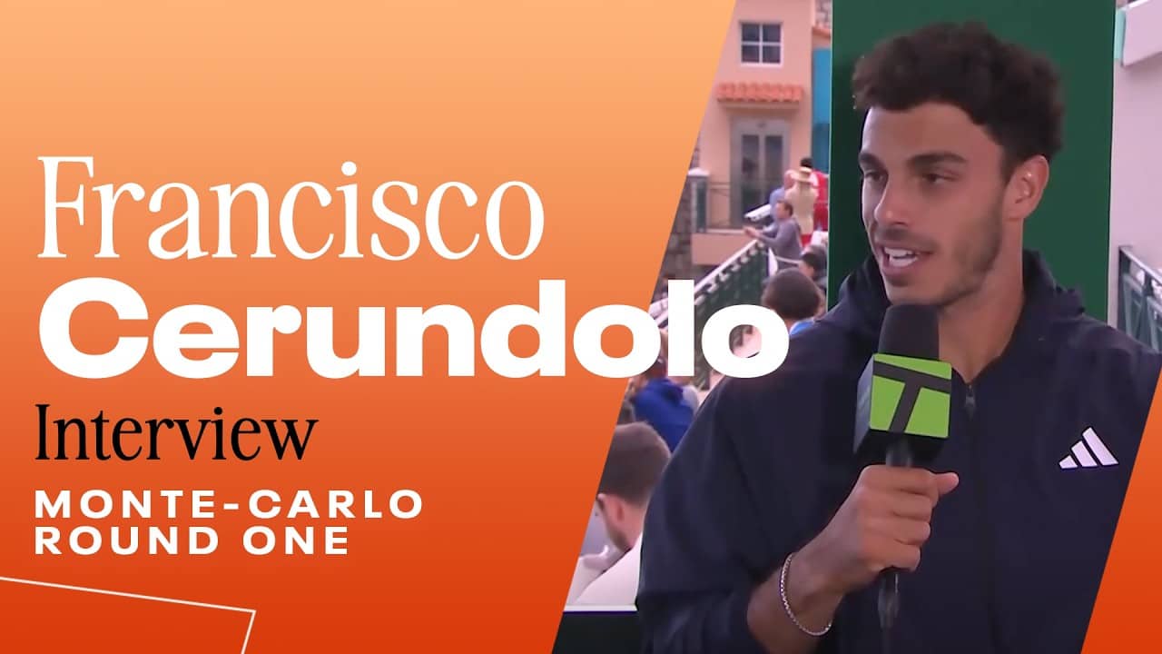 Francisco Cerundolo on sharing center court with his younger brother | 2026 Monte Carlo
