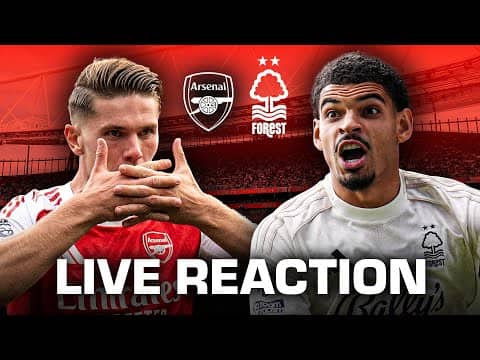Arsenal vs. Nottingham Forest LIVE REACTION! Can Postecoglou stun Arteta on return? | ESPN FC