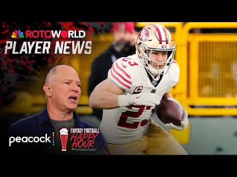 49ers' Christian McCaffrey may be a sell high candidate | Fantasy Football Happy Hour | NFL on NBC
