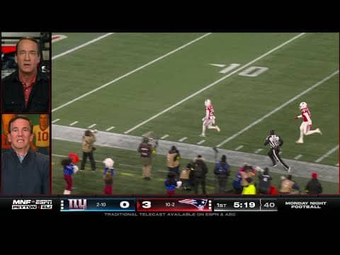 Peyton & Eli react to Marcus Jones’ 94-yard punt return TD | ManningCast