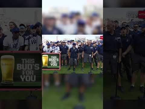 The Cubs groundscrew sings Take Me Out to the Ballgame for Game 162! 🎶