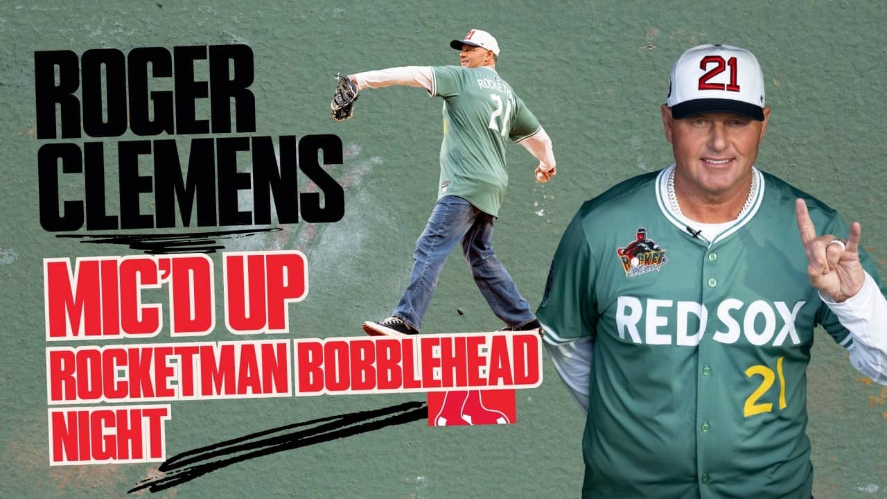 Roger Clemens Mic'd Up for His Bobblehead Night | Boston Red Sox Wired