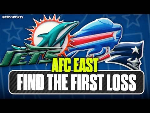When will the First Loss be for EVERY AFC East Team? | Bills, Jets, Dolphins, & Patriots!