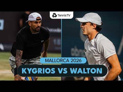 Nick Kyrgios vs Adam Walton All-Aussie Battle 🇦🇺💪 | Mallorca 2026 Highlights