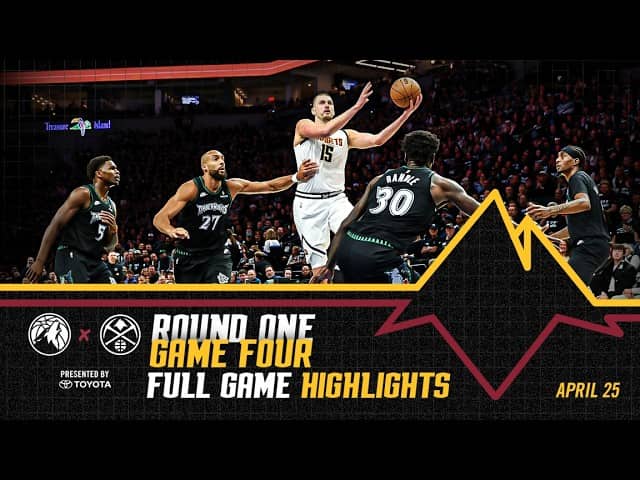 Denver Nuggets Game Four vs. Minnesota Timberwolves | Toyota Game Recap