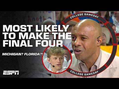DEBATING which Big 10 & SEC teams make the Final Four + UConn's Karaban joins! | College GameDay