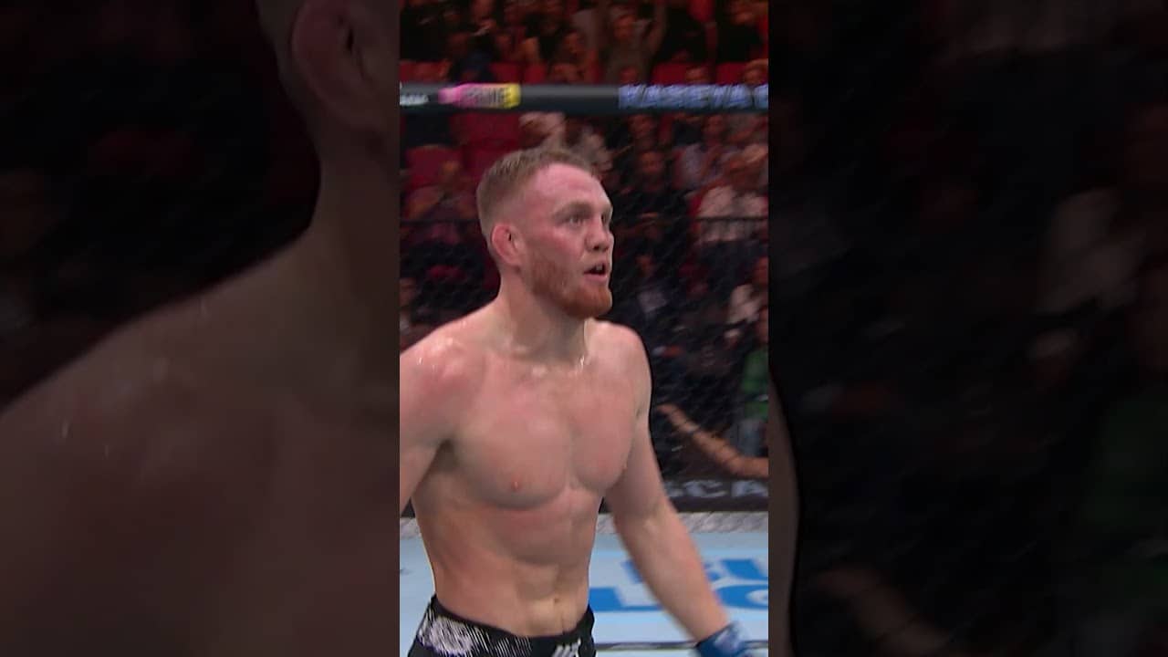 That escalated quickly😳 #ufcperth