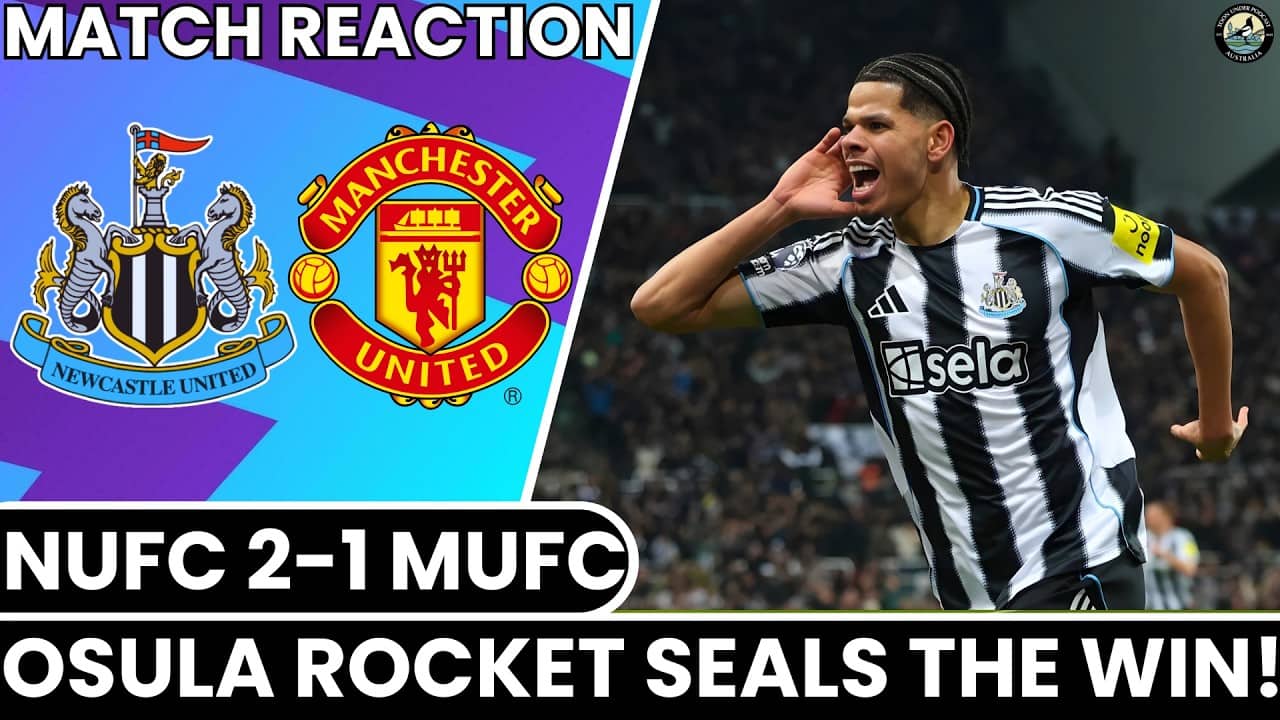Osula's Late Winner 🚀| Newcastle United 2-1 Man United