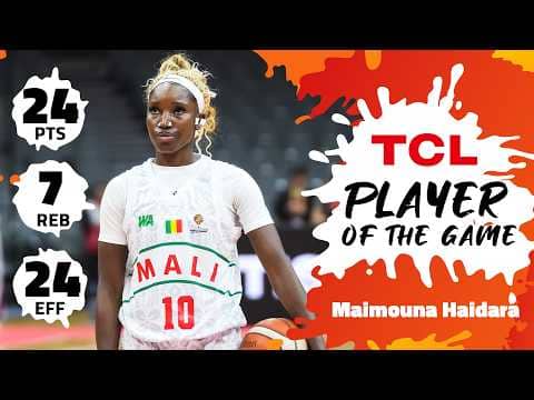 Maimouna Haidara ( 23 PTS) | TCL Player Of The Game | MLI vs CZE | #FIBAWWC 2026 Qualif. Tournament