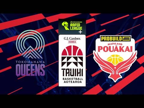LIVE - Tokomanawa Queens v Mainland Pouākai | Tauihi Basketball Aotearoa 2025