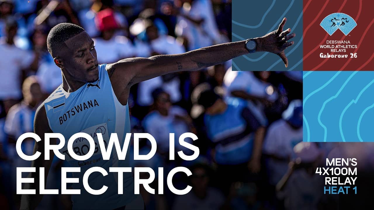 USA win men’s 4x100m heats as Botswana light up home crowd | World Athletics Relays Gaborone 2026