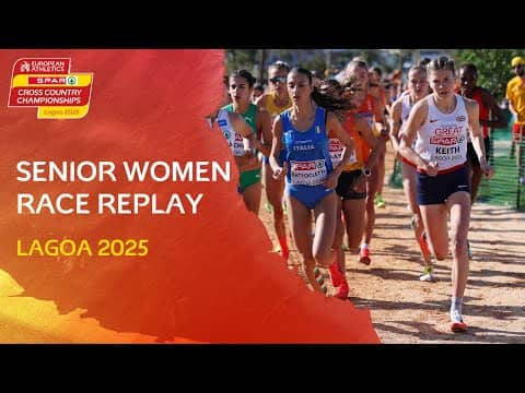 ELITE Racing 👸🏃🏻‍♀️ | Senior Women’s Race REPLAY | SPAR European Cross Country Championships 2025