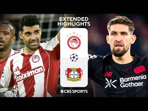 Olympiacos vs. Bayer Leverkusen: Extended Highlights | UCL League Phase MD 7 | CBS Sports Golazo