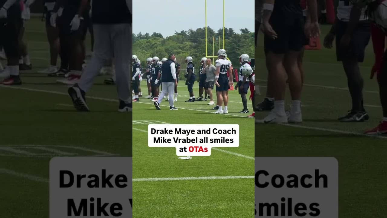 Good vibes in Foxboro for the first day of #patriots OTAs 🔥