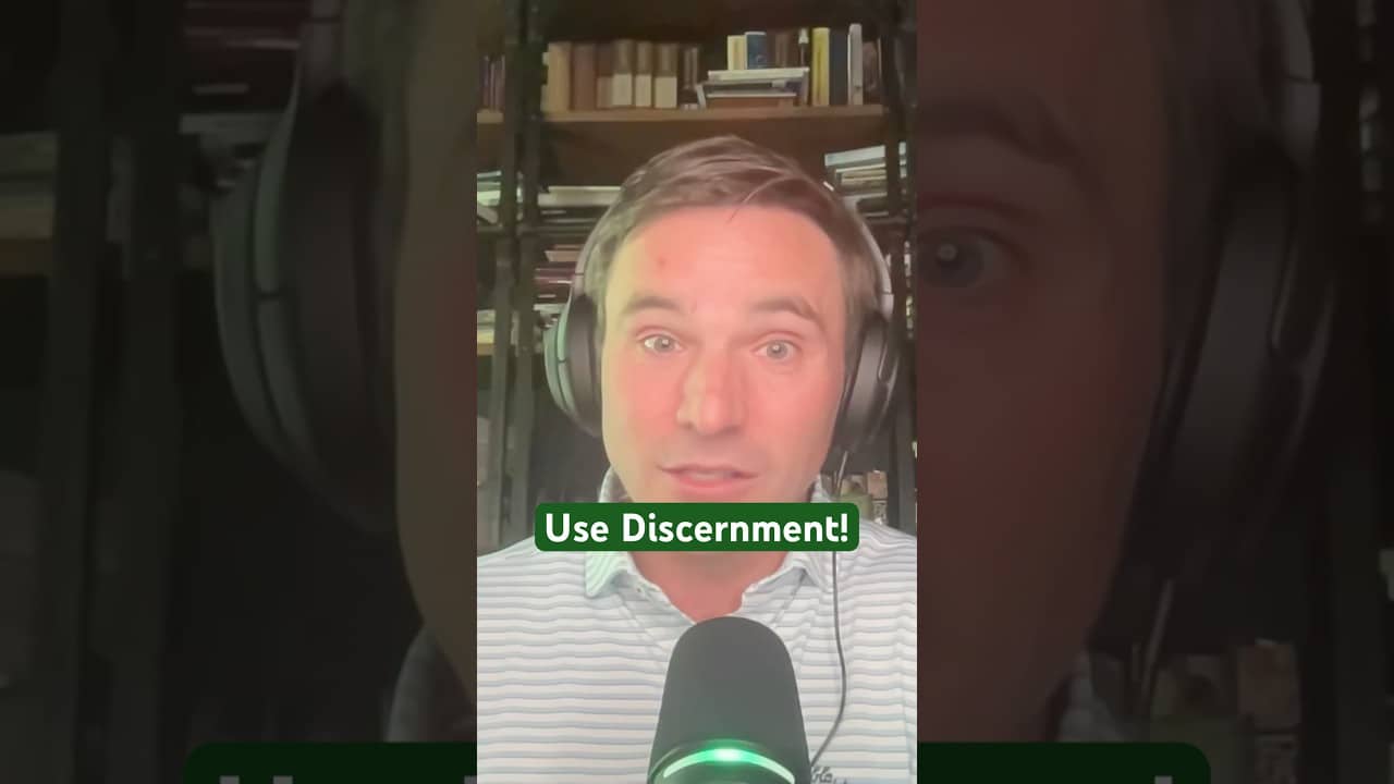 Use discernment friend! #donotjudge #christianpodcast #jesusteachings #godisgood