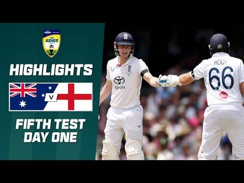 Australia v England 2025-26 | Fifth #Ashes Test | Day One