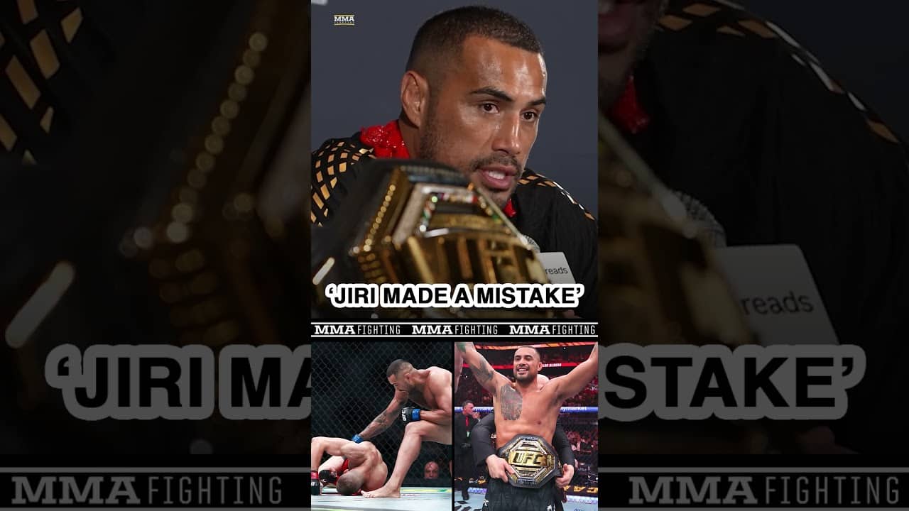 'He made a mistake': Carlos Ulberg REACTS to Jiri Prochazka saying he showed mercy before KO