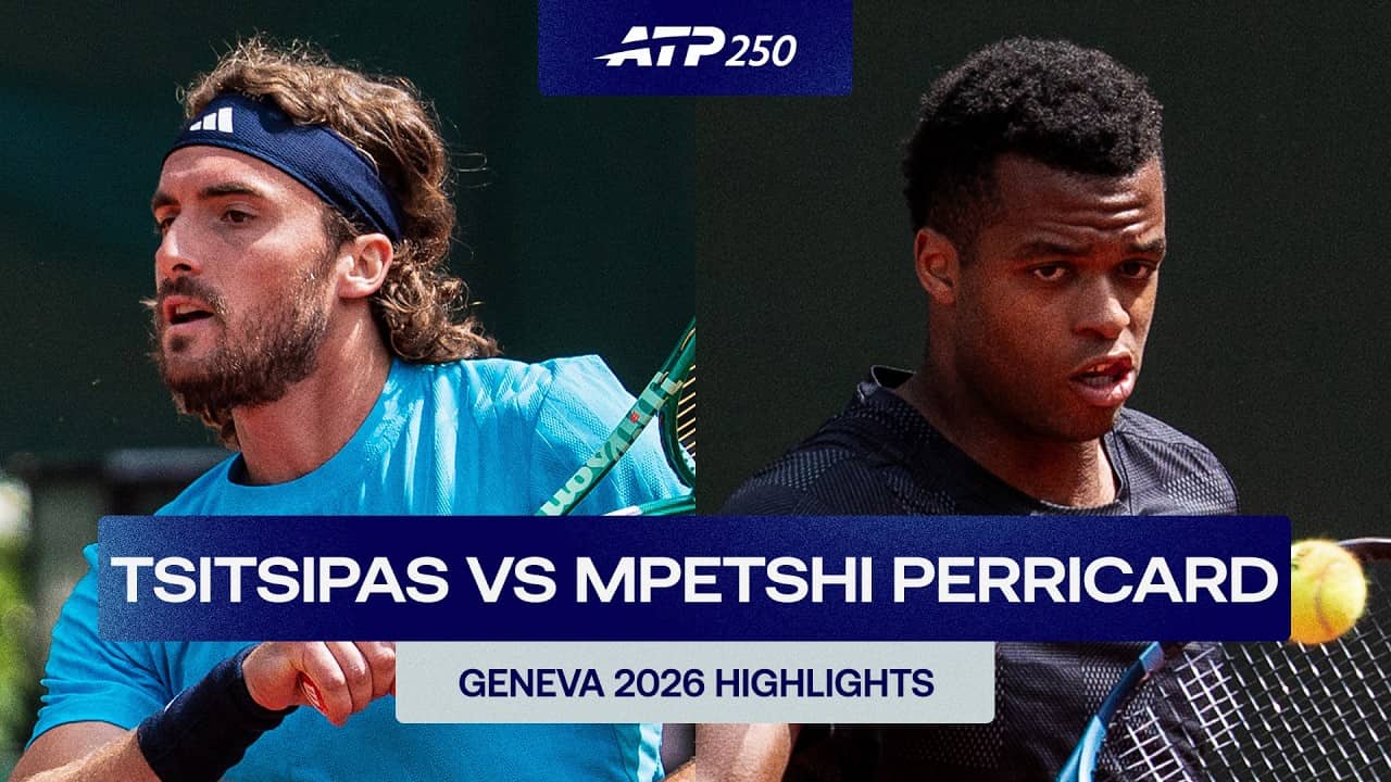 Stefanos Tsitsipas vs Giovanni Mpetshi Perricard Highlights | Geneva 2026 Round 1