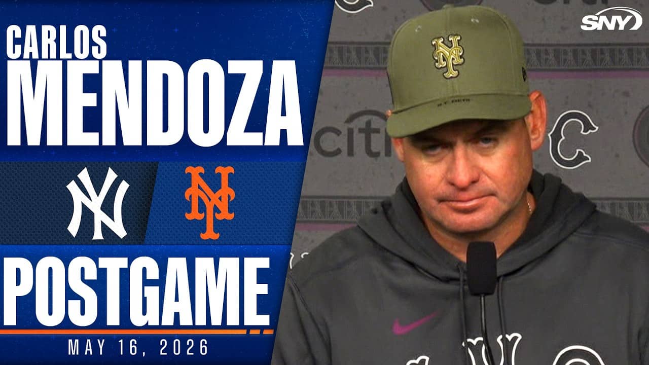 Carlos Mendoza on Mets responding to adversity in win over Yankees