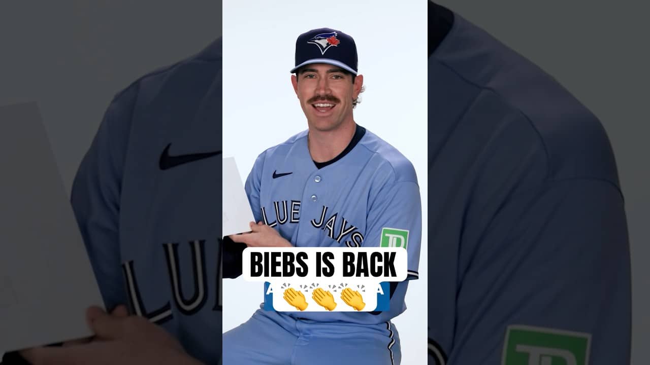 Bieber fever is rising 📈 Welcome back, Shane Bieber! #MLB #Toronto #BlueJays