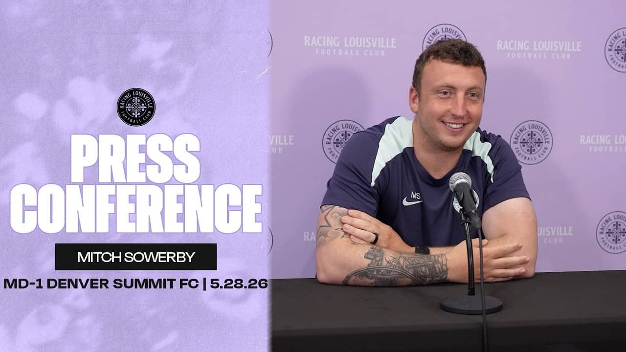 'Let's stick together, let's see it out' | Mitch Sowerby Press Conference | MD-1 Denver | 5.28.26