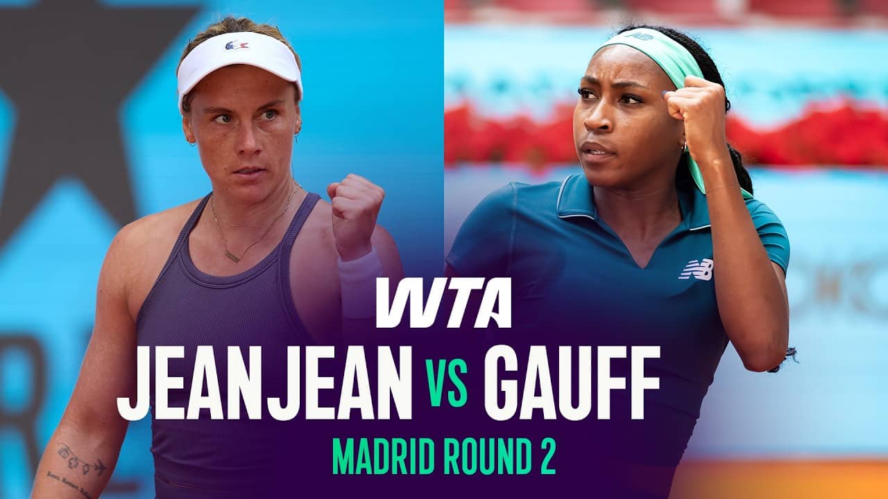 Leolia Jeanjean vs. Coco Gauff | 2026 Madrid Round 2 | WTA Match Highlights
