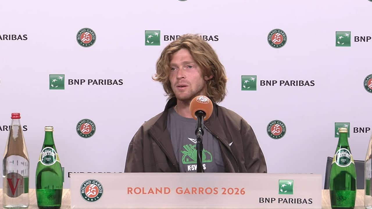 Roland-Garros 2026 - Andrey Rublev On Jannik Sinner’s Shock Collapse: “Something Happened”